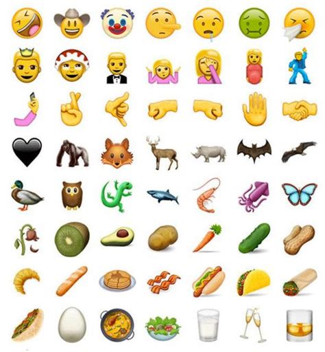 New Emojis Iphones Next Ios Update Will Bring 72 New Emoticons Ok