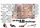 Pictures of Workout Routine Calendar