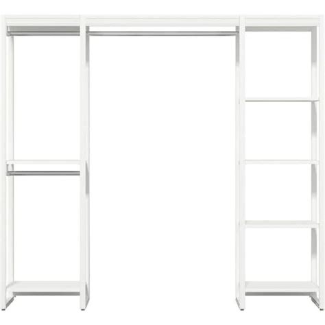 Closets By Liberty 91 In W White Adjustable Tower Wood Closet System