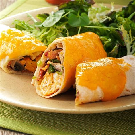 Baked Breakfast Burritos Recipe How To Make It