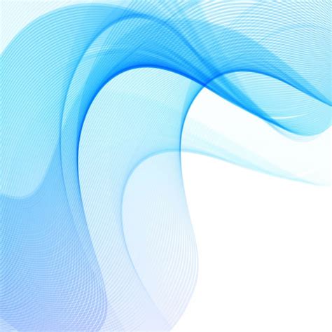 Free Vector Abstract Blue Wavy Background Design