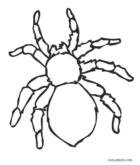 Spider Coloring Sheets For Preschoolers Coloring Pages