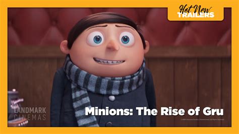 Minions: The Rise of Gru Official Trailer | Landmark Cinemas