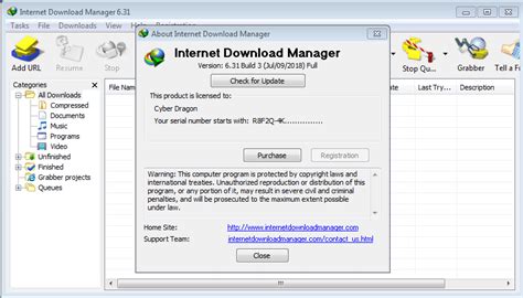 Internet Download Manager Full Registered Version With Serial Key 2019