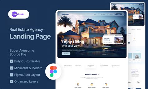 Real Estate Landing Page Figma