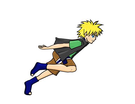 Naruto Running Cleanedncool By Daisyanimeluvr On Deviantart