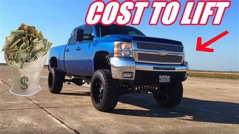 A lift kit or a leveling kit. The Cost to LIFT a Silverado - YouTube