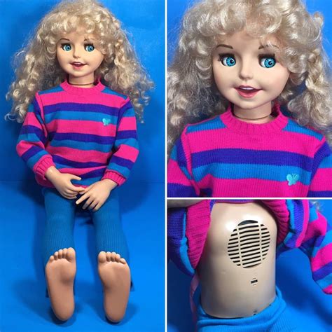 1987 Playmates Interactive Jill 33 Doll Vintage Talking Rare 80s Toy As Is 1871523556