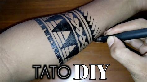 25 gambar tato terlengkap keren aneka motif aengaeng com sumber : DESAIN TATO Simple di Tangan | DIY - YouTube