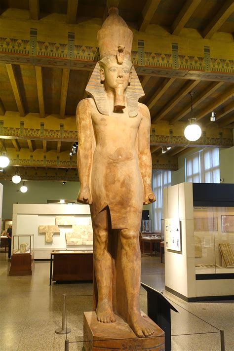 Colossal Statue Of King Tutankhamun From The Temple Of Aye And Horemheb