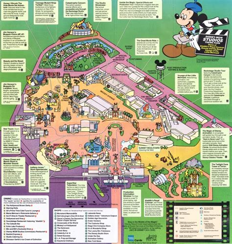 Mgm Theme Park Map