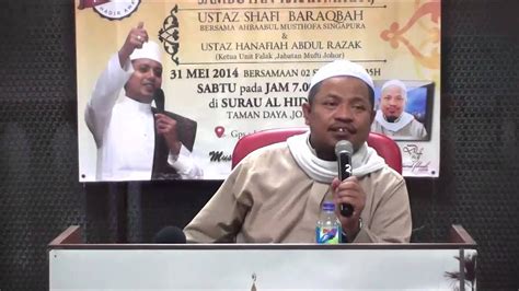 33 мин и 57 сек. Kuliah Khas sempena Israk & Mikraj oleh Ustaz Hj. Hanafiah ...