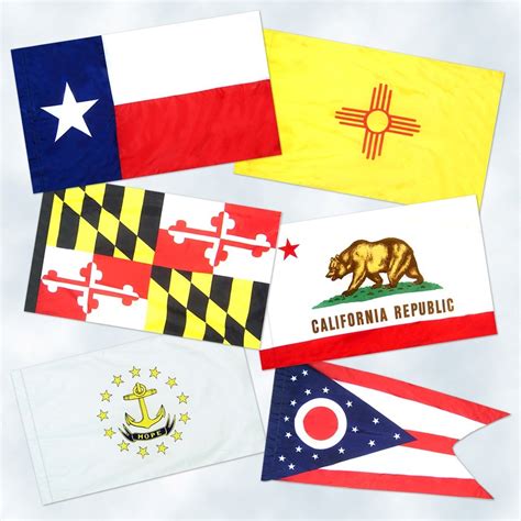 50 States Flags Set 3 X 5 Ft For Indoor Display And Parade Use