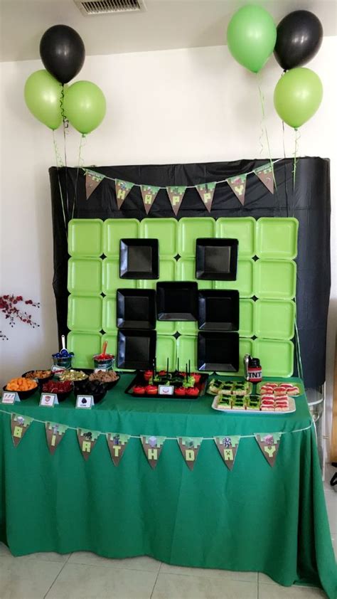 We survived the minecraft party! 10 Awesome Minecraft Party Ideas - Mumslounge