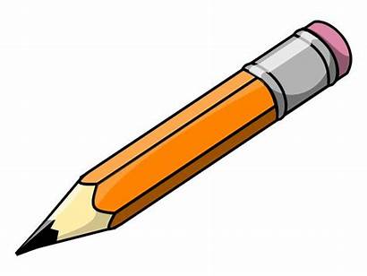 Clip Pencil Clipart Drawing Easy Apps