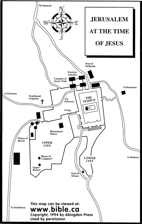 Bible Maps Jerusalem At The Time Of Jesus Ad Bible Mapping Bible Study Scripture Bible