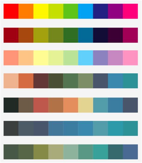Design Practice Colour Palette Suggestions