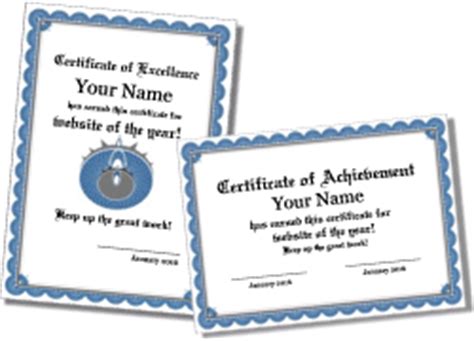 certificate templates formal certificate templates