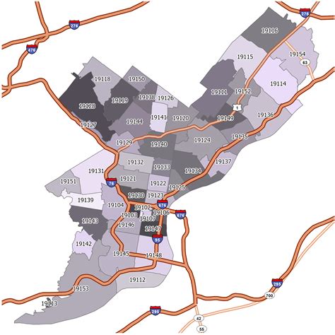 Philadelphia Zip Code Map Gis Geography Sexiz Pix