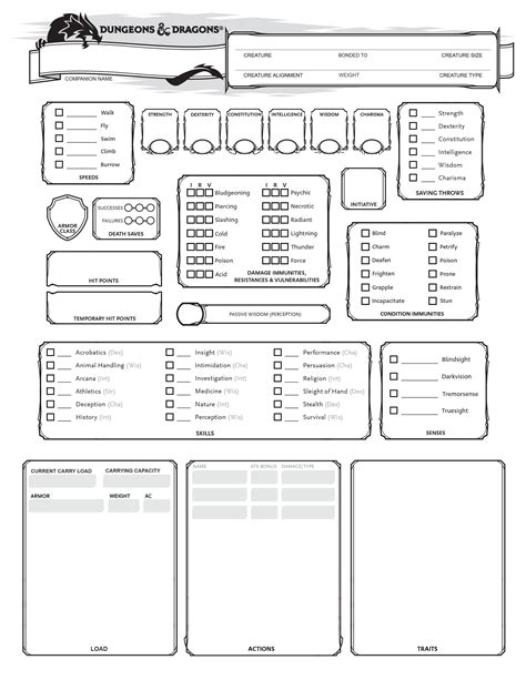 My 5e Character Sheet A Year In The Making Dnd Character Sheet Images