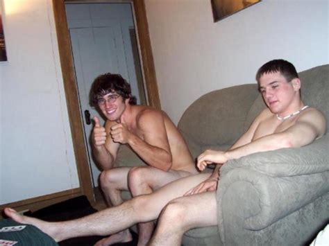 Guys Naked Together Just Hanging Out