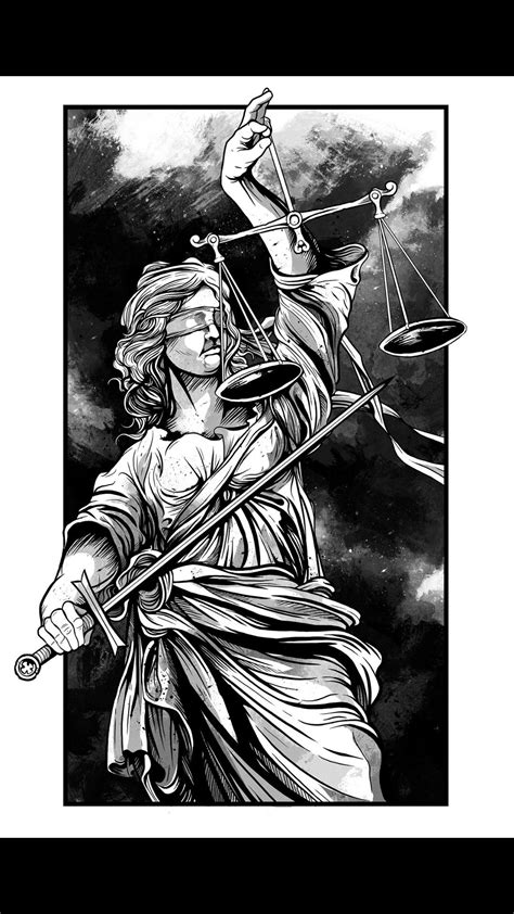 Pin By Christine Dean On Mtg Alters Justice Tattoo Lady Justice