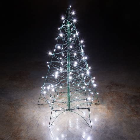 Lighted Cool White Led Outdoor Christmas Tree