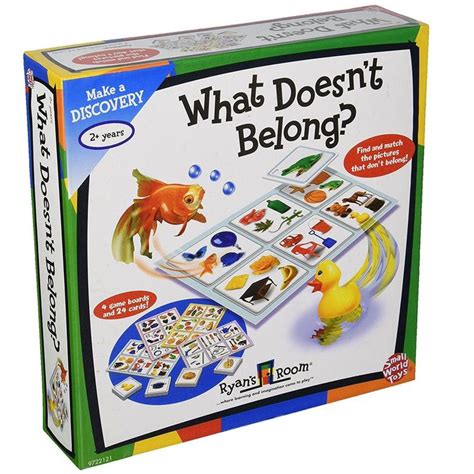 What Doesnt Belong Thinking Game Educational Toys Planet Thinking