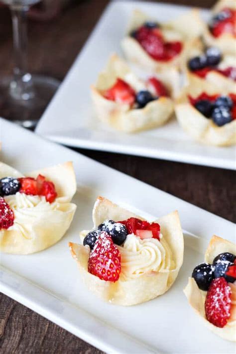 No Fuss Berry Tartlets ~sweet And Savory