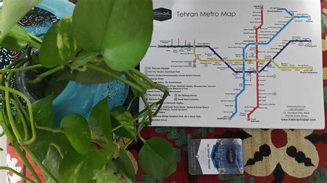 Tehran Metro Guide Tehran Metro Map Lines And Prices