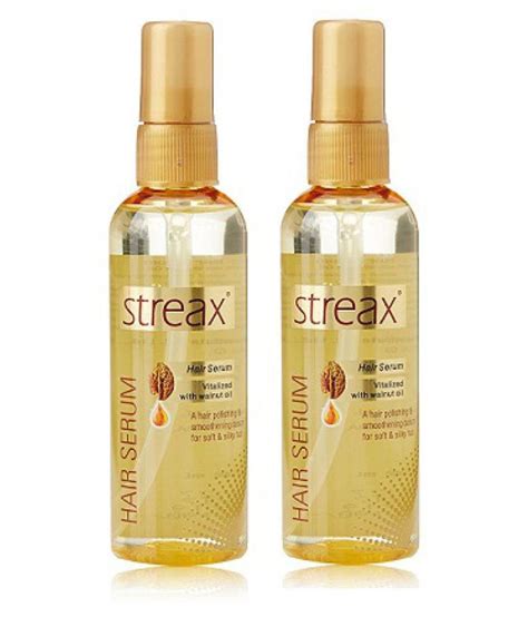 Potassium is essential because it helps the regeneration of cells and hence accelerates hair growth (7). Streax Vitalized with Walnut Oil Hair Serum 200 ml: Buy ...