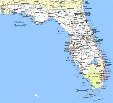 Southern Florida Aaccessmaps Map Of Florida West Coast Cities