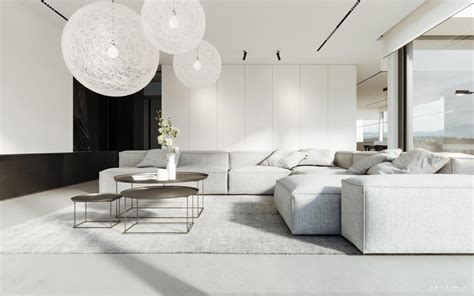 white living rooms  exude purity  peace