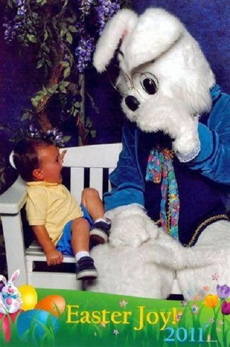 20 Kids Who Are Totally Freaked Out By The Easter Bunny Easter Bunny