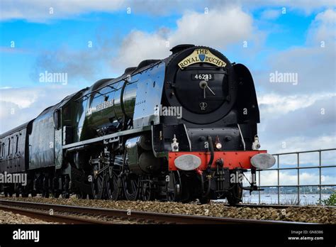 Steam Locomotive 46233 Duchess Of Sutherland Hauls The Royal Duchy