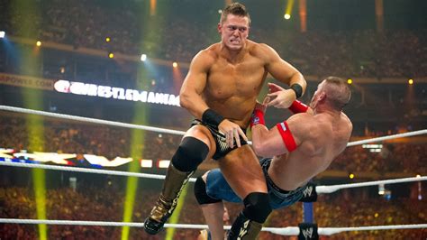 The Miz Vs John Cena Wwe Championship Match Wrestlemania 27 Youtube
