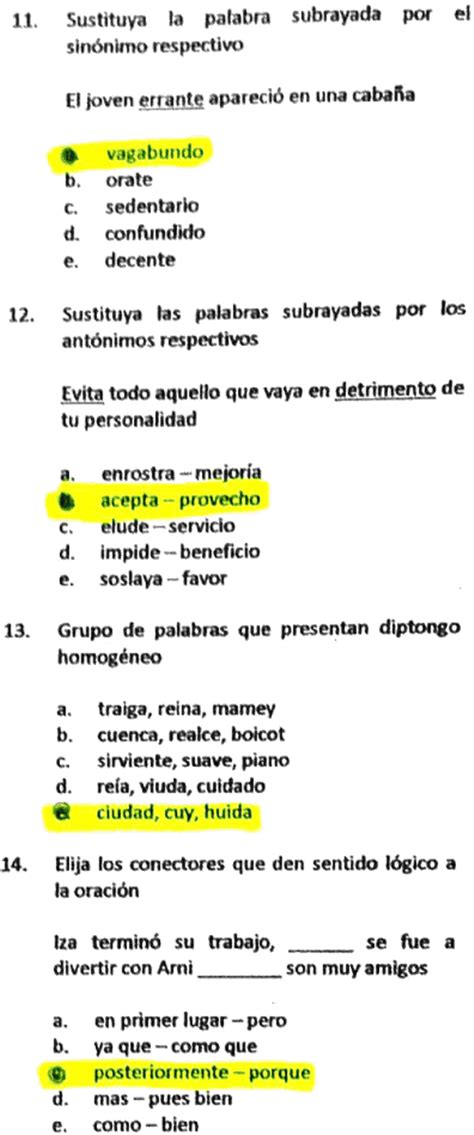 SOLUCIONARIO UNPRG 2024 2023 II EXAMEN ADMISIÓN UNIVERSIDAD PEDRO RUIZ