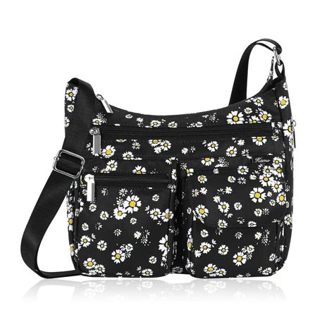 Hawee Crossbody Bag For Women Multi Pocket Shoulder Bag Lightweight