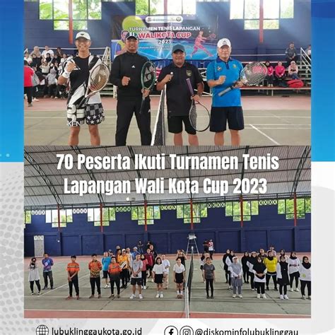 Kota Lubuklinggau 70 Peserta Ikuti Turnamen Tenis Lapangan Wali Kota