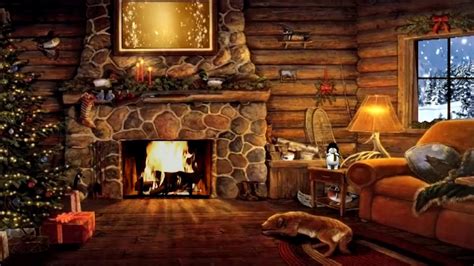 Classical Christmas Carols And Crackling Fireplace Chilled Mixtape