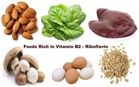 Riboflavin Vitamin Foods Supplements Deficiency Benefits Side Effects