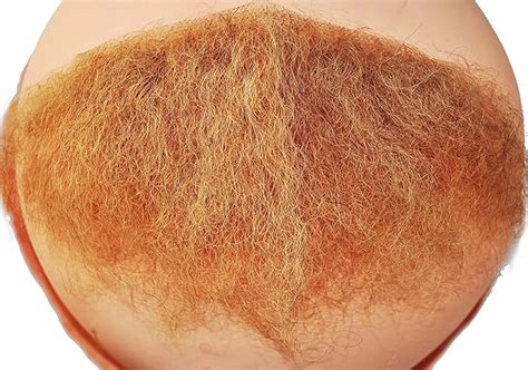 Makupartist Big Bush Blond Human Hair Merkin Unisex Pubic Toupee