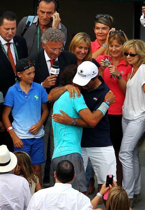Tennis player and jelena ristic got married in july. Rafael Nadal is congratulated by his girlfriend, family ...