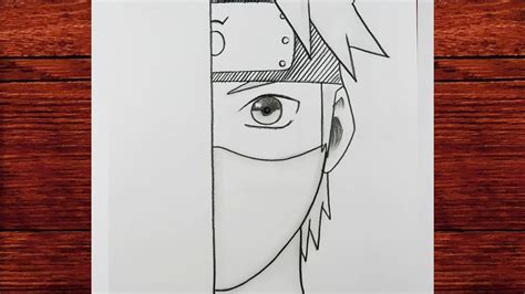 Yeni Başlayanlar İçin Kolay Karakalem Naruto Çizimi ma çizim kolay anime çizimleri YouTube