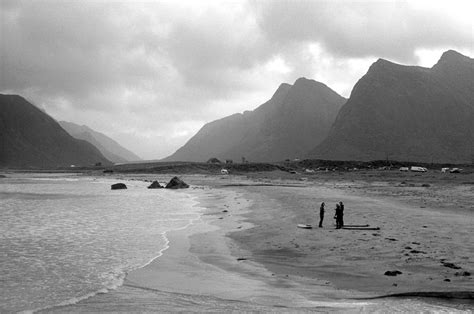 Surfing Lesson In Lofoten Kodak Retina Iii S Bernt Sønvisen Flickr