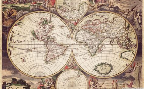 Old Earth Map Hd Desktop Wallpaper Widescreen High Definition Ancient