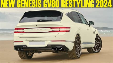 2024 2025 New Genesis Gv80 Restyling First Look Youtube