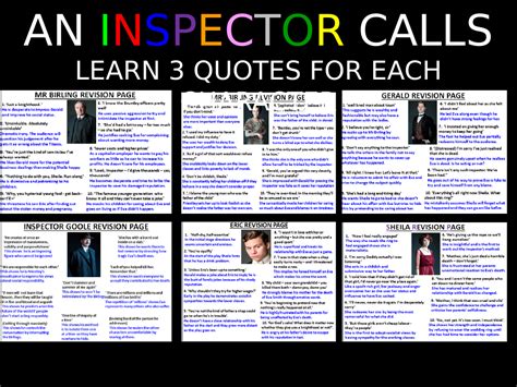 An Inspector Calls Ultimate Gcse A Revision Sheets By Vrogue