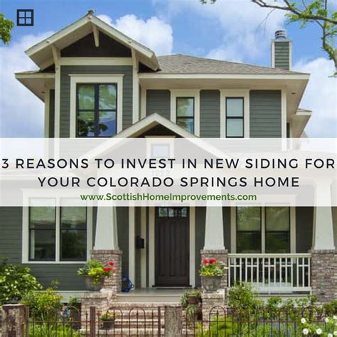 3 Reasons To Invest In New Siding For Your Colorado Springs Home