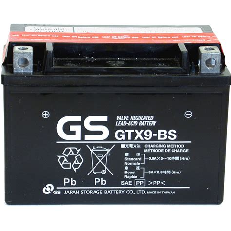Batteria Gs Yuasa Ytx9 Bs Gtx9 Bs 8a Positivo Sx 150 X 87 X 105 Mm